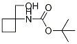 tert-butyl [1-(hydroxymethyl)cyclobutyl]carbamate 结构式