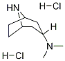 N,N-二甲基-8-氮杂双环[3.2.1]辛烷-3-胺二盐酸盐 结构式