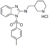 Piperidin-3-ylMethyl-[1-(toluene-4-sulfonyl)-1H-benzoiMidazol-2-yl]-aMine hydrochloride, 98+% C20H25ClN4O2S, MW: 420.96 Structure