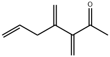 6-Hepten-2-one, 3,4-bis(methylene)- (9CI) 结构式