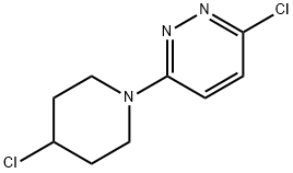 3-chloro-6-(4-chloropiperidin-1-yl)pyridazine, 98+% C9H11Cl2N3, MW: 232.11 Structure