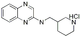 Piperidin-3-ylMethyl-quinoxalin-2-yl-aMine hydrochloride, 98+% C14H19ClN4, MW: 278.79|N-(3-哌啶基甲基)-2-喹喔啉胺盐酸盐