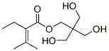 Pentaerythritol tetramethylacrylate Struktur
