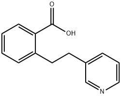 2-(2-Pyridin-3-yl-ethyl)-benzoic acid Struktur