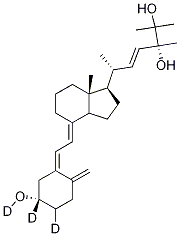 24,25-Dihydroxy VitaMin D2-d3 Structure