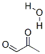 methylglyoxal hydrate Structure