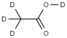 ACETIC-D3 ACID-D Structure