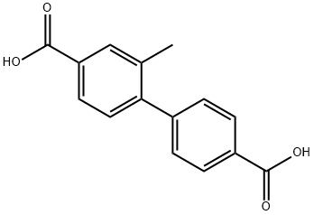 4-(4-Carboxyphenyl)-3-Methylbenzoic acid Struktur