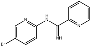 N-(5-bromo-2-pyridyl)pyridine-2-carboxamidine Structure