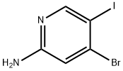 4-broMo-5-iodopyridin-2-aMine Struktur