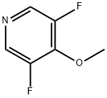3,5-ジフルオロ-4-メトキシピリジン 化学構造式