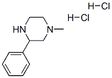 1-Methyl-3-PhenylPiperazine Dihydrochloride,118654-15-2,结构式