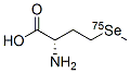 75 Se-セレノメチオニン 化学構造式