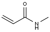 N-メチルアクリルアミド 化学構造式
