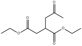 Acetonylsuccinic acid diethyl ester Struktur