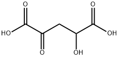 DL-4-羟基-2-酮戊二酸, 1187-99-1, 结构式