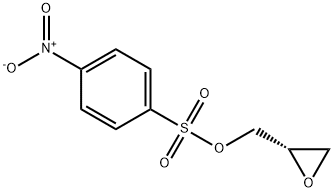 4-ニトロベンゼンスルホン酸(S)-グリシジル 化学構造式