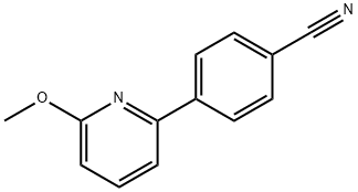 4-(6-methoxypyridin-2-yl)benzonitrile|4-(6-甲氧基吡啶-2-基)苯甲腈