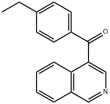 4-(4-Ethylbenzoyl)isoquinoline Struktur