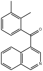4-(2,3-Dimethylbenzoyl)isoquinoline Structure