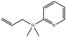 2-(ALLYLDIMETHYLSILYL)PYRIDINE 化学構造式