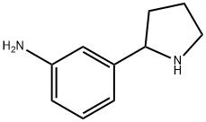 3-(2-Pyrrolidinyl)benzenamine Structure