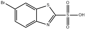 6-Bromobenzothiazole-2-sulfonic acid Structure