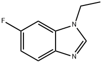 1-Ethyl-6-fluorobenzoimidazole Structure
