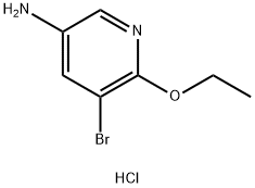 5-Amino-3-bromo-2-ethoxypyridine, HCl Structure