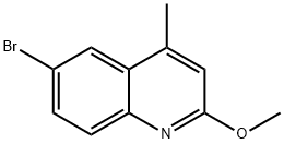 6-Bromo-2-methoxy-4-methylquinoline Structure