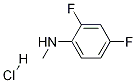 N-METHYL 2,4-DIFLUOROANILINE, HCL 结构式