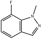7-Fluoro-1-methylindazole Struktur