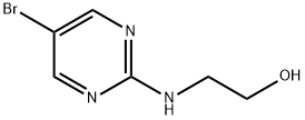 2-(5-Bromopyrimidin-2-ylamino)ethanol Structure