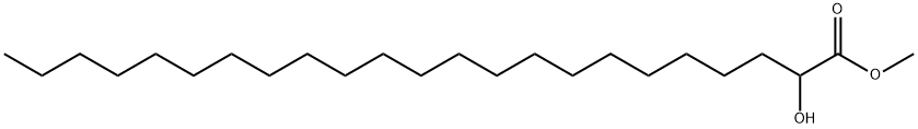 2‐ヒドロキシトリコサン酸メチル 化学構造式