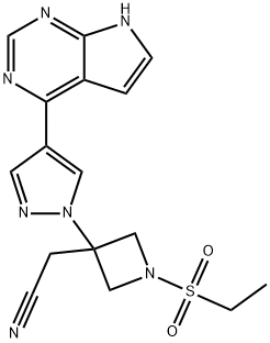 巴瑞克替尼 结构式