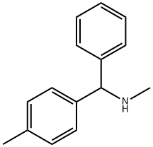 N-甲基-1-苯基-1-(对甲苯基)甲胺, 118762-02-0, 结构式