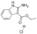 Ethyl 2-aMino-1H-indol-3-carboxylate HCl Struktur