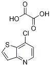 7-氯噻吩并[3,2-B]吡啶乙二酸盐, 1187830-60-9, 结构式
