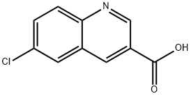 6-氯喹啉-3-甲酸, 118791-14-3, 结构式