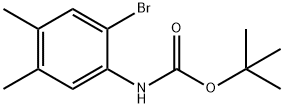 tert-butyl 2-broMo-4,5-diMethylphenylcarbaMate