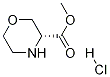 (R)-吗啉-3-甲酸甲酯盐酸盐, 1187929-55-0, 结构式