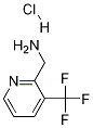 2-(アミノメチル)-3-(トリフルオロメチル)ピリジン塩酸塩 化学構造式
