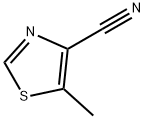 4-Thiazolecarbonitrile, 5-Methyl- Structure