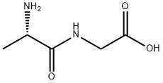 DL-アラニルグリシン 化学構造式