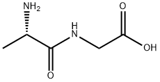 DL-ALANYL-GLYCINE Structure