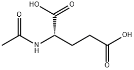 N-アセチル-L-グルタミン酸 化学構造式