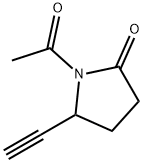 2-Pyrrolidinone,1-acetyl-5-ethynyl- Struktur