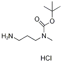1-N-BOC-1-N-Methyl-1,3-DIAMINOPROPANE-HCl Struktur