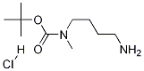 N-(4-AMINOBUTYL)-N-METHYL CARBAMIC ACID TERT-BUTYL ESTER-HCl Structure