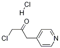 1-chloro-3-(pyridin-4-yl)propan-2-one hydrochloride Structure